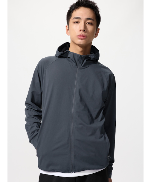 ドライEXUVカットフルジップパーカ