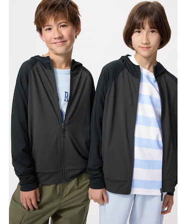 エアリズムUVカットフルジップパーカ