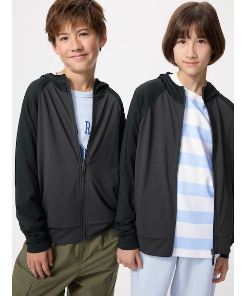 エアリズムUVカットフルジップパーカ