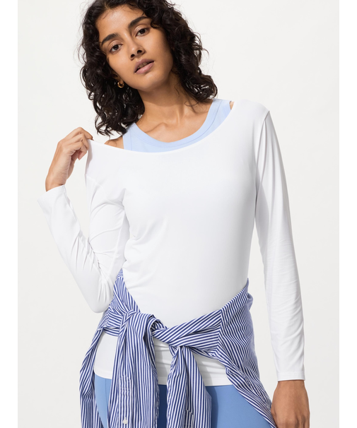 エアリズムUVカットUネックT