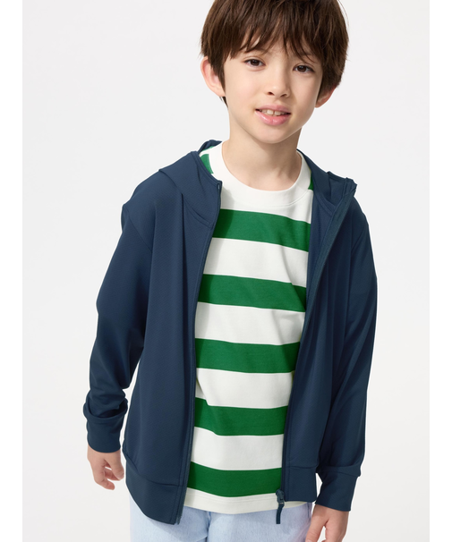 エアリズムUVカットフルジップパーカ