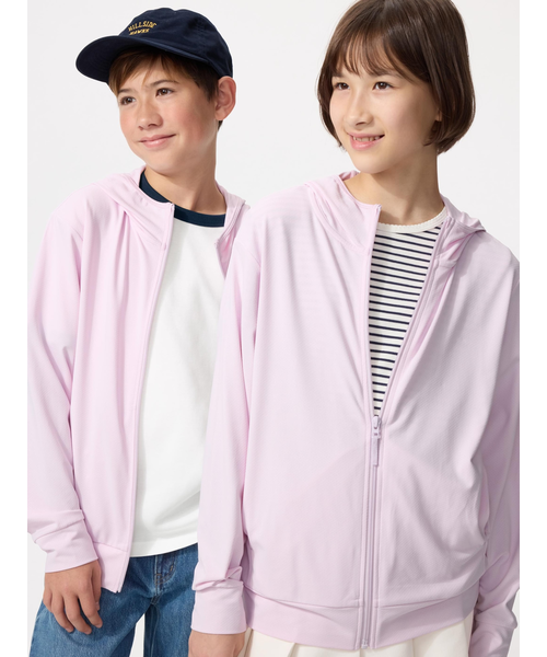 エアリズムUVカットフルジップパーカ｜ユニクロの通販｜&mall（アンド