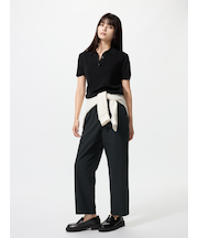 コットンリラックスアンクルパンツ