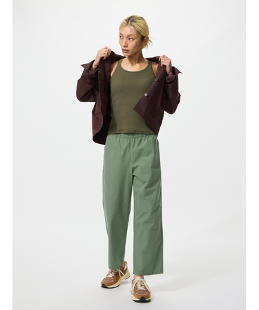 コットンリラックスアンクルパンツ