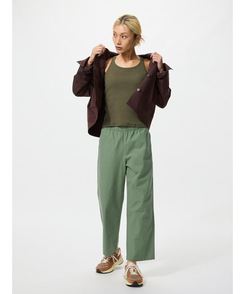 コットンリラックスアンクルパンツ