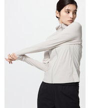 ウルトラストレッチエアリズムUVカットフルジップパーカ