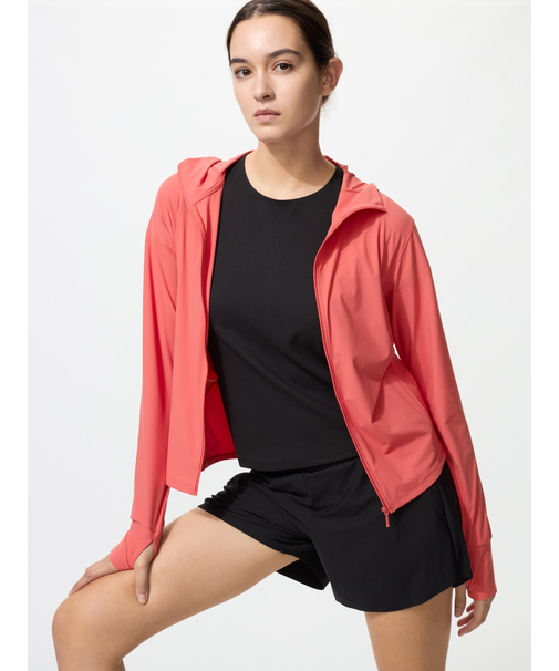 ウルトラストレッチエアリズムUVカットフルジップパーカ