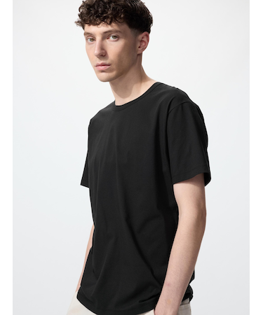 エアリズムコットンクルーネックT