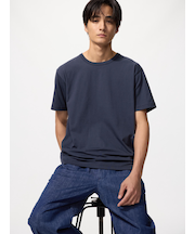 エアリズムコットンクルーネックT