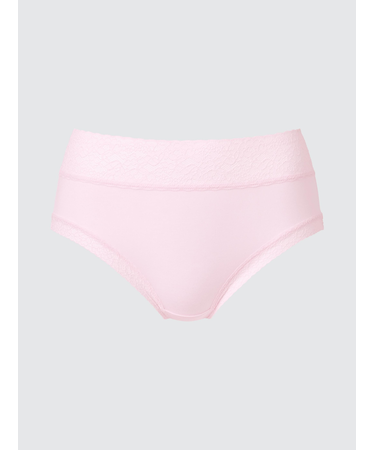 ソフトモダールショーツ/ジャストウエスト/ワイドレース