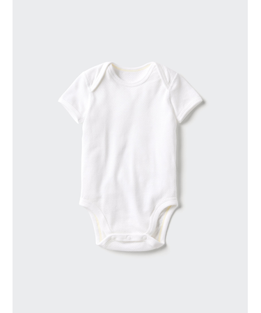 コットンメッシュボディスーツ