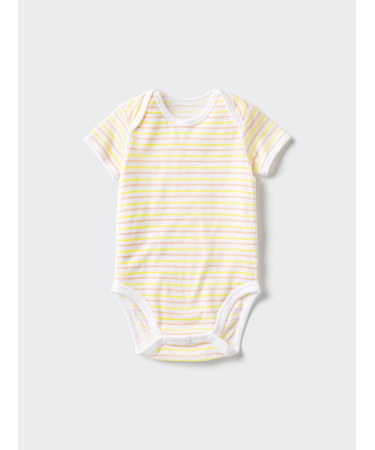 コットンメッシュボディスーツ