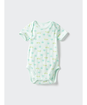 コットンメッシュボディスーツ