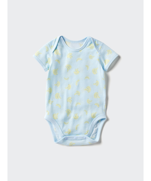 コットンメッシュボディスーツ