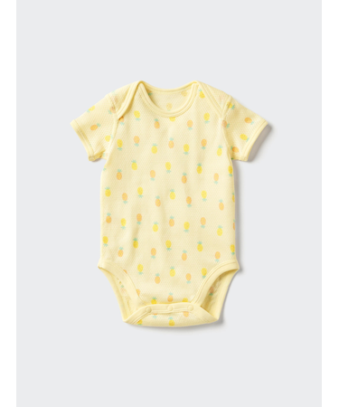 コットンメッシュボディスーツ