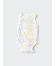 コットンメッシュボディスーツ/ノースリーブ