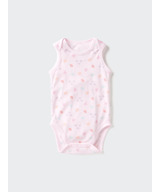 コットンメッシュボディスーツ/ノースリーブ