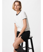 UVカットクルーネックセーター