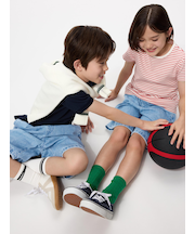 イージーショートパンツ/デニム