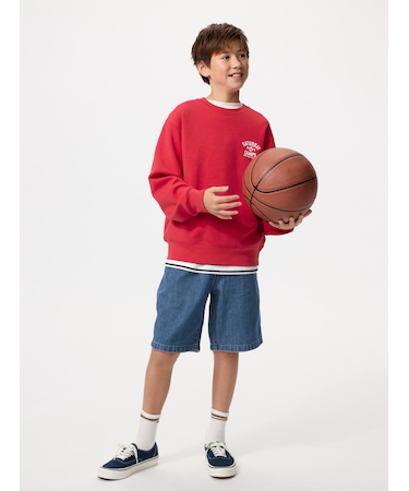 イージーショートパンツ/デニム