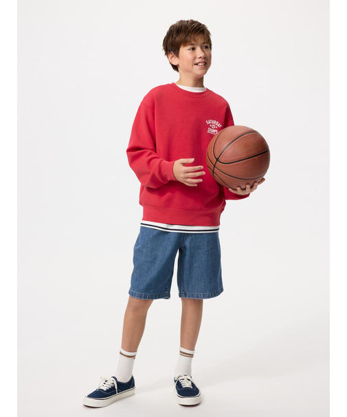 イージーショートパンツ/デニム