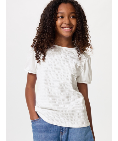 GIRLS パフスリーブTシャツ