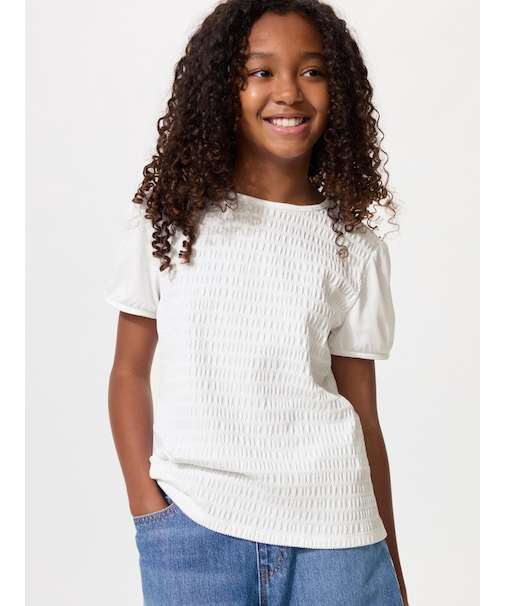 GIRLS パフスリーブTシャツ