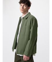 コットンリネンシャツジャケット