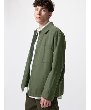 コットンリネンシャツジャケット