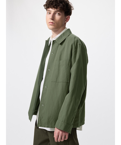 コットンリネンシャツジャケット