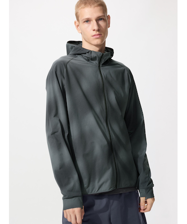 ドライEXUVカットフルジップパーカ/ガラ