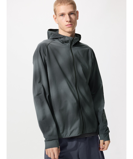 ドライEXUVカットフルジップパーカ/ガラ