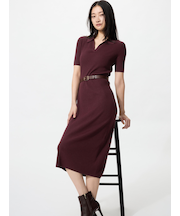 ウォッシャブルスキッパーポロワンピース