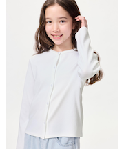 GIRLS ソフトリブカーディガン