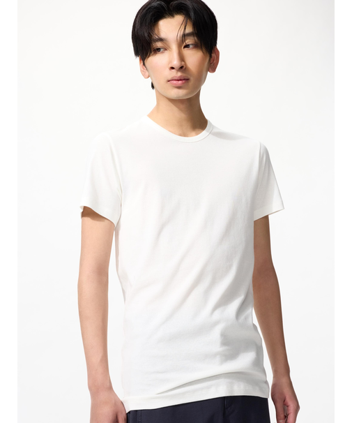 コットンクルーネックT/2枚組