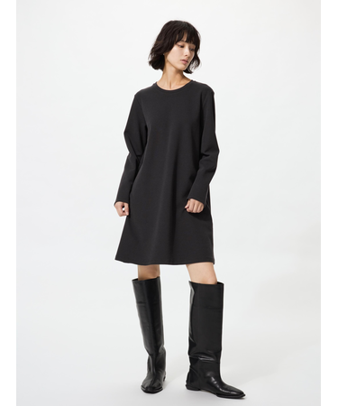 ジャージーAラインワンピース