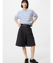 ジャージータックハーフパンツ