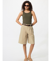 ジャージータックハーフパンツ