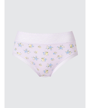 ソフトモダールショーツ/ジャストウエスト/ワイドレース