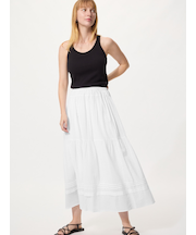 ティアードマキシスカート