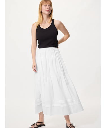 ティアードマキシスカート