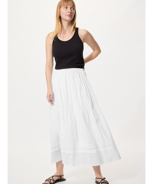 ティアードマキシスカート