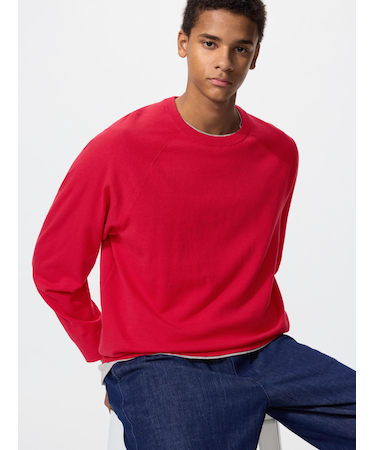 ウォッシャブルクルーネックセーター