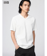 VネックTシャツ