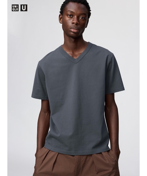 STEP BY STEP VネックTシャツ VネックTシャツ｜ユニクロの通販｜&mall（アンドモール）三井