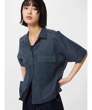 プレミアムリネンスキッパーボクシーシャツ