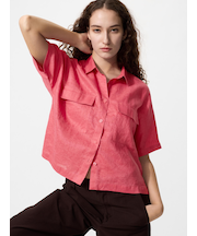 プレミアムリネンスキッパーボクシーシャツ