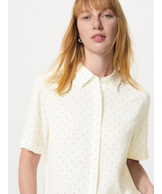 レーヨンブラウス/プリント