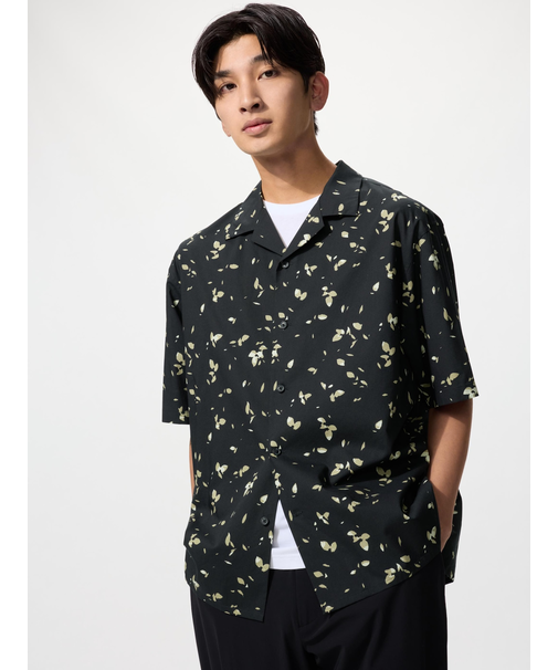 オープンカラーシャツ