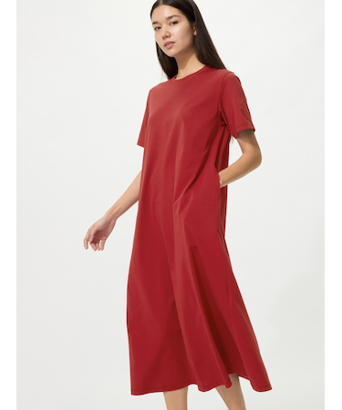 エアリズムコットンTワンピース